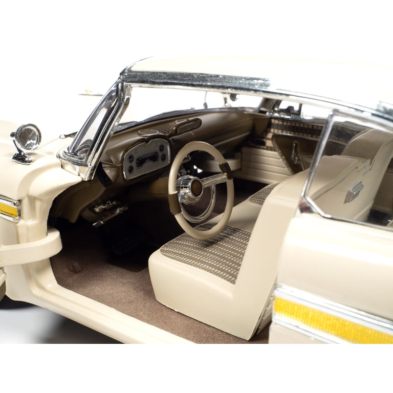 1957 Plymouth Fury Sand Dune White with Gold Accents 1/18