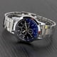 thumbnail image 3 of Reloj de cuarzo para hombre, reloj de pulsera analógico de acero inoxidable para hombre, reloj deportivo de cuarzo, reloj de negocios, 3 of 5