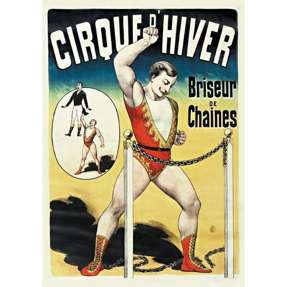 Bnf Affiches: Carnet Blanc, Affiche Cirque d'Hiver (Paperback)