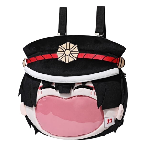 Mochila de felpa Big Mouth con tapa al inodoro Hanako-kun Anime
