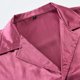 thumbnail image 5 of Blusa y camisa de manga corta con cuello vuelto para hombre, camisa brillante de manga corta con cuello vuelto, blusa de manga corta con cuello vuelto, abrigo de poliéster para hombre, 5 of 8