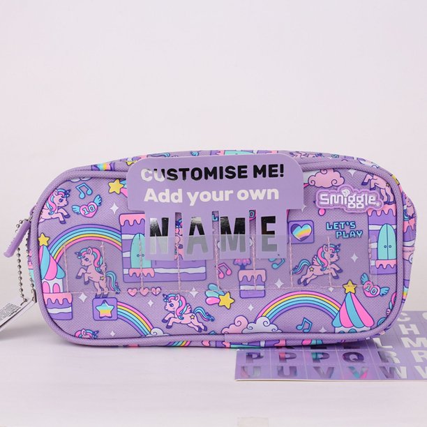 Smiggle mochila escolar australiana para estudiantes de primaria, mochila portátil de alta capacidad, bolsa para lápices, bolsa para exteriores