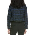 thumbnail image 2 of Walter Baker womens  Rhonda Tweed Jacket, l, Blue, 2 of 3