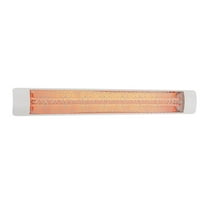 Eurofase Heating - 6000 Watt Electric Infrared Dual Element Heater-277 Voltage-White Finish-Mason Decorative Fascia
