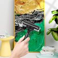 thumbnail image 5 of 10cm brayer Roller,Handle Rubber Roller, Paint and Ink Roller, 5 of 5