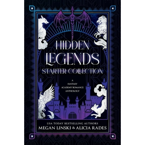 Hidden Legends Starter Collection: A Fantasy Academy Romance Anthology, (Paperback)