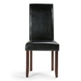 thumbnail image 4 of Simpli Home Acadian Parson Dining Chair (Set of 2) in Midnight Black, 4 of 11