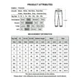 thumbnail image 2 of DYMADE Women's Activewear Sweatpants Pockets Comfortable Casual High Waist Yoga Jogging Cropped Pants, 2 of 4