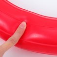 thumbnail image 3 of HEANUJJ Exercise Ball Base Red PVC 1Set For Yoga Practice Accurate Positioning, 3 of 8