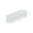thumbnail image 7 of Simplify Medium 9" x 3" Narrow Drawer Organizer, Clear, 7 of 7