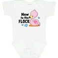thumbnail image 3 of Inktastic New to the Flock Cute Baby Flamingo Boys or Girls Baby Bodysuit, 3 of 5