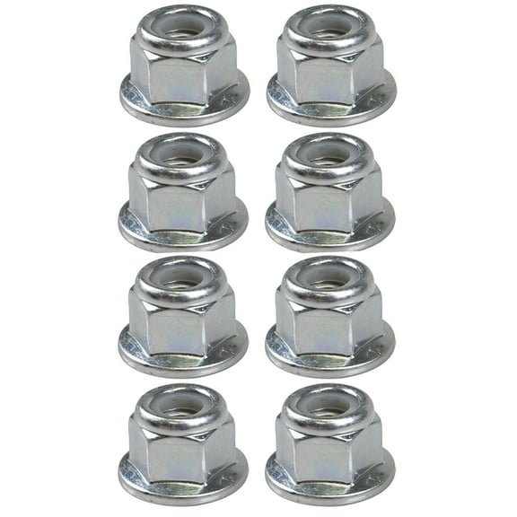 John Deere 8-PACK Original Equipment Lock Nut - 14M7397