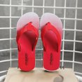thumbnail image 6 of Mens Flip Flops Arch Support Summer Comfortable Slip On Lightweight Flat Indoor Outdoor Beach Casual Walking Party Vacation Open Toe Sandals for Men, 6 of 8