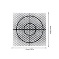thumbnail image 4 of Eigraketly Reflector de medición de 10 Uds., cinta reflectante autoadhesiva multifuncional, objetivo, instalación Simple, estación Total de Materiales de construcción 20*20, 4 of 6