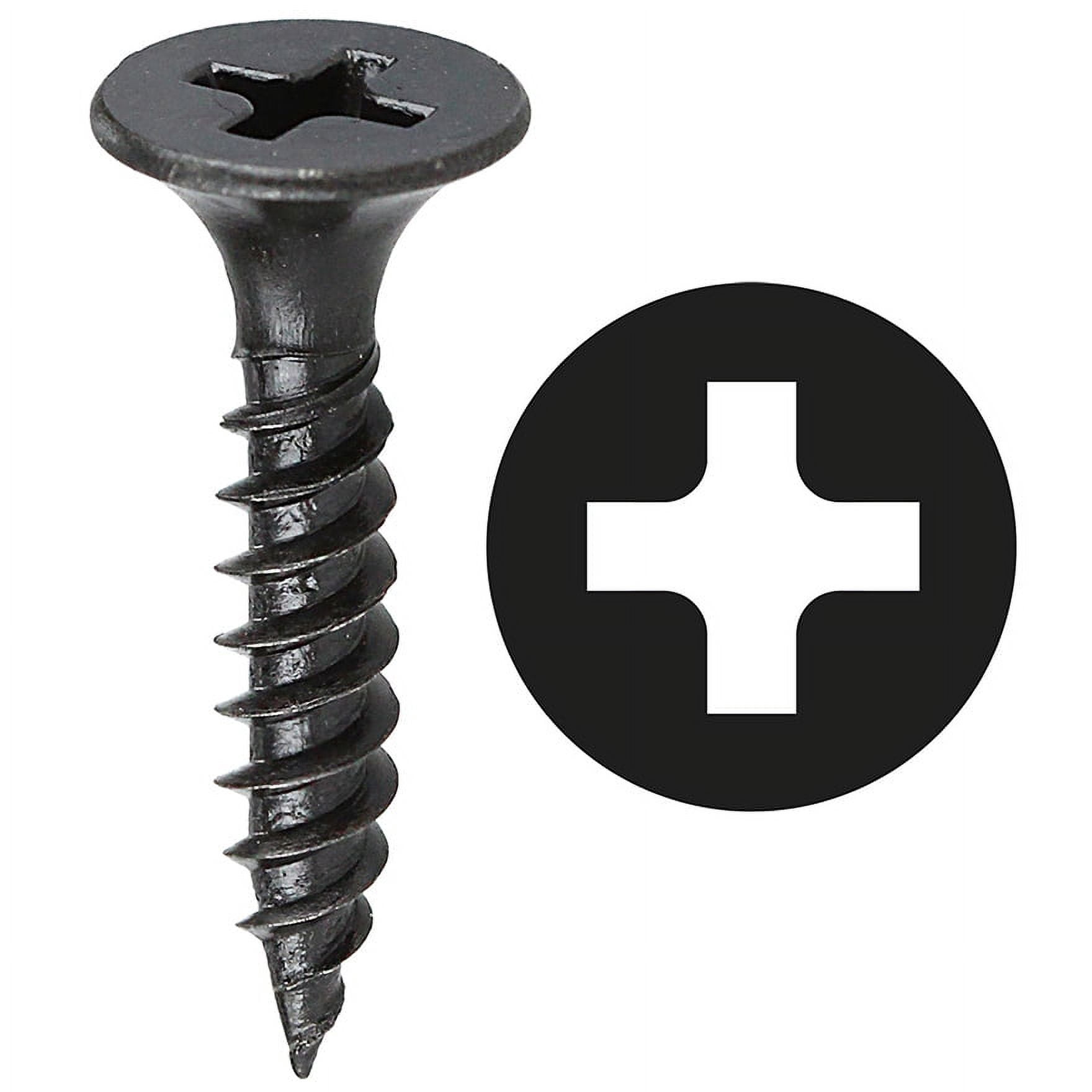 Dottie DWT6114 6” x 1-1/4” Phillips Fine Thread Bugle Head Drywall Screws (Box of 500)