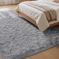 thumbnail image 7 of Tripumer Ultra Soft Rug Fluffy Shag Area Rug 3 X 5 feet Solid Shaggy Carpets Fuzzy Rug for Bedroom Modern Home Interior Decor Gray, 7 of 7