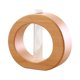 thumbnail image 2 of Soporte de tubo de ensayo hidropónico de madera para plantas de interior - Maceta de vidrio decorativa moderna, 2 of 5