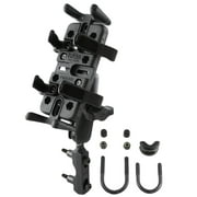 RAM-B-174-UN4U RAM Mounts Combination Brake/Clutch Reservoir U-Bolt Mount with Universal Finger-Grip Cradle