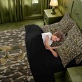 thumbnail image 5 of meiyoeat Boys Personalized Camo Gift 7-Piece King Bedding For Kids,Outdoor Camouflage Monogrammed B King Bed in a Bag,Black Reversible, 5 of 7