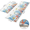 thumbnail image 2 of Kitchen Mat 2 PCS, Anti Fatigue Kitchen Mats for Floor, Waterproof Non Slip Kitchen Rugs, Cushioned Foam Standing Mat for Laundry, Sink, Oven, Desk, Office (White), 2 of 6