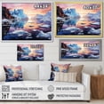 thumbnail image 4 of Designart "Antarctic Melody Antartica Harmonious II" Winter Landscape Floater Framed Canvas Art Print, 4 of 7