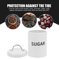 thumbnail image 3 of Metal Tea Canister Portable Tea Container Sugar Container Handheld Tea Canister Sugar Holder, 3 of 6