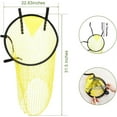 thumbnail image 2 of 1PCS Soccer Goal Target Net, Soccer Goal Target Nets for Shootings Accuracy Training, Easy to Attach and Detach for Ball Football Shooting Accuracy Practice(Yellow), 2 of 8
