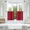 Burgundy, variant on Gorgeous Home Linen 2pc Short Half Window Foam Lined Backing Grommet Panels Kitchen Tier 28"x 36"(each) Taupe Tan