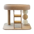 thumbnail image 3 of BELOVING Cat Tree Furniture Wooden Cute Kitten Tower for Interactive Exercise Resting, 3 of 9