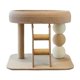 thumbnail image 2 of para Gatos, Bonito Protector de Muebles Tipo Torre para Gatitos, Casa para Gatos de 2 Niveles, Casa de Juego Trepadora para Gatitos de Interior, 2 of 9