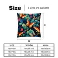 thumbnail image 5 of Butterfly Set with Unique CoversPatterns - 2 Pack Decorative Pillows for Bed - Includes Pillow Inserts - Available in 16x16, 18x18, 20x20 Inches for Any Occasion, 5 of 6