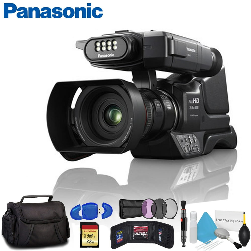 Panasonic HCMDH3 AVCHD Shoulder Mount Camcorder with LCD Touchscreen