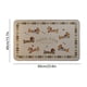 thumbnail image 3 of Alfombra de baño suave y absorbente con base antideslizante | Alfombra de lino de secado rápido para baño, cocina y entrada | 40 x 60 cm (15,75 x 23,6 pulgadas) Decoración multicolor, 3 of 6