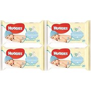 Huggies Pure Baby Wipes 56 Count (Pack of 4) 224 Wipes Total
