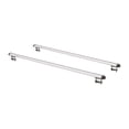 thumbnail image 2 of Elevate Outdoor 48.5" Aluminum Universal Cross Bars with 200 lb. Weight Capacity, Silver, 2 of 8