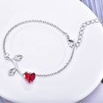 thumbnail image 3 of Xinyolin Women Rose Adjustable Chain Jewelry - Electroplated Long Lasting Bracelet for Party, 3 of 8