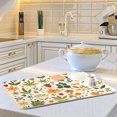 thumbnail image 6 of Yayeee Dish Drying Mat for Kitchen Counter Ultra Absorbent Easy Clean Pad 24x18", Leaves Pattern, 6 of 7