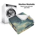 thumbnail image 5 of Yayeee Throw Blanket for Couch Soft Warm 50" x 60" Sofa Chair Bed Decoration, Beige Floating Whale, 5 of 7