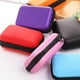 thumbnail image 5 of Bolsa de auriculares multiusos Bolsa de almacenamiento de cable USB Organizador de bolsa de viaje con estuche de malla EVA (rosa), 5 of 5