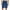 Blue, variant on asjyhkr Mens Pajama Shorts Cotton Drawstring Button Elastic Waist Comfy Stretch Lounge Bottom Sleep Shorts