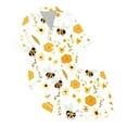 thumbnail image 1 of Ensemble de Pyjama Imitation Soie Imprimé pour Filles, 1 of 4