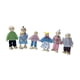 thumbnail image 4 of Muñecas en miniatura de casa de muñecas ,Wooden Dollhouse Dolls Finter Play ,Figuras de personas en miniatura Mini Dolls House Toy ,Juego de juego de muñecas de la familia de los, 4 of 9
