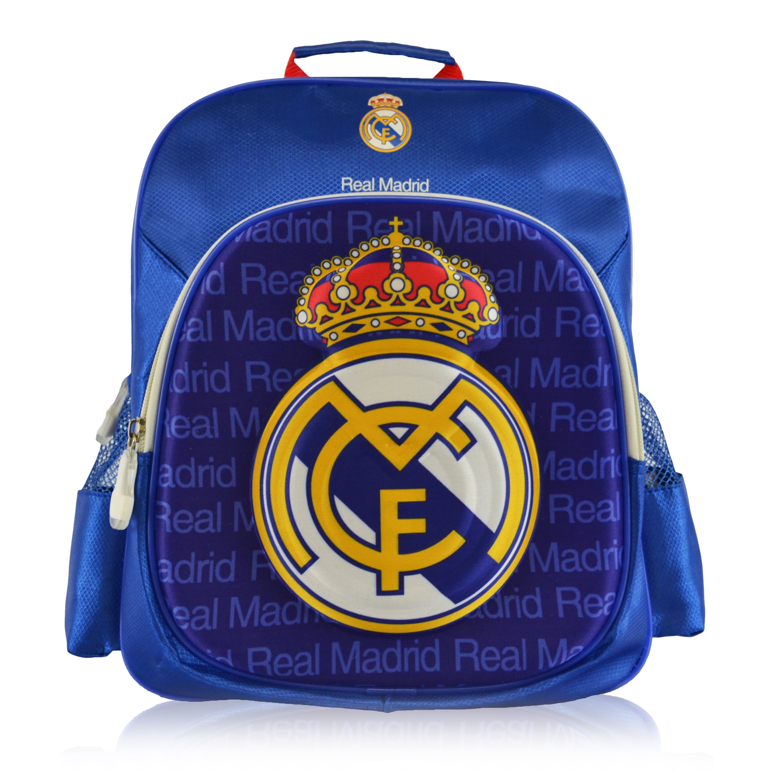 Backpack Fits Size 5 Ball In The Pocket Licensed Real M Real Madrid Backpack 