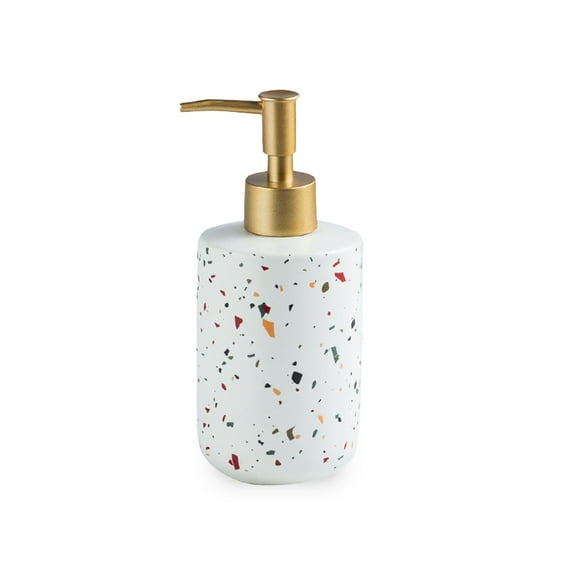 DowbomSoap Dispenser With Pump, Ceramic Refillable Lotion Dispenser For Countertop, Shampoo