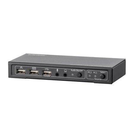 UPC: 0889028118993 | Monoprice 4K 2×1 HDMI 1.4 & USB 2.0 KVM Switch  Includes USB 2.0 Data Connection With Over Current Detection And Protection