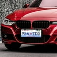 thumbnail image 4 of Carbon Fiber License Plate Frames, 2 Pack Black Plastic Car Plate Frame with Fasteners and Screws, Car Front and Rear License Plate Frame, Waterproof Plate Frame Print Carbon Fiber Pattern, 4 of 8