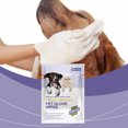 thumbnail image 2 of pet cleaning and care gloves are convenient, bagged, easy to wash, suitable for daily hygiene and cleaning of dogs and cats, 2 of 5