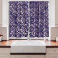 thumbnail image 2 of Ambesonne Vintage Botanical Kitchen Curtains, Lavender Branches, 55"x36", Quartz Grey Pink, 2 of 3
