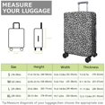 thumbnail image 4 of Stretch Luggage Cover XL(29-32in)– Elastic Travel Suitcase Protector with Handle Openings & Bottom Closure, Washable Polyester Spandex Suitcases Cover, Leopard Animal Print, 4 of 5