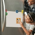 thumbnail image 4 of Art Oil Painting Photo Frame Solid Wood Retro Refrigerator Sticker No Drilling Movable Picture Frame Mini Decorative Painting Sticker, 4 of 5